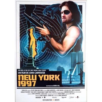 NEW YORK 1997 Originales Filmplakat Gerollt Kleinformat 60x40cm Filmplakat John Carpenter Kurt Russel