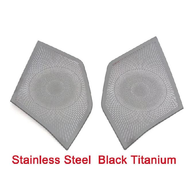 Car Front Both Side Horn Frame Cover for Mitsubishi Outlander 2024+ Trim Auto Accessories Sound Speaker Stickers
