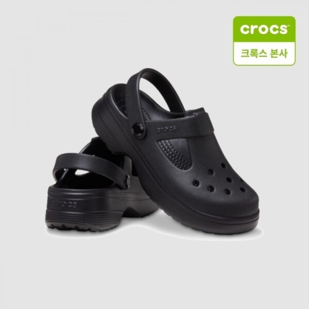 Crocs Kids Classic Mary Jane Clog Black