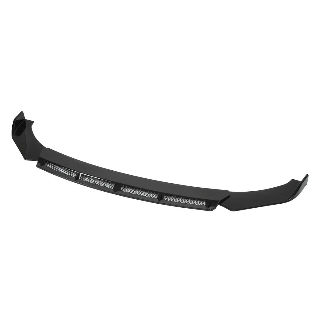 3pcs Front Bumper Lip Body Kit Universal Spoiler Wing Car Modification for Automobile