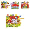 Lakarose Baby Tail Cloth Book 3d Sound Paper Tear-resistant Early Education Book For Newborns