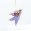 New Cartoon Kawaii Dancing Bear Plush Doll Room Bedside Pendant Creative Ins Ballet Bear Plush Car Pendant Kids Birthday Gift