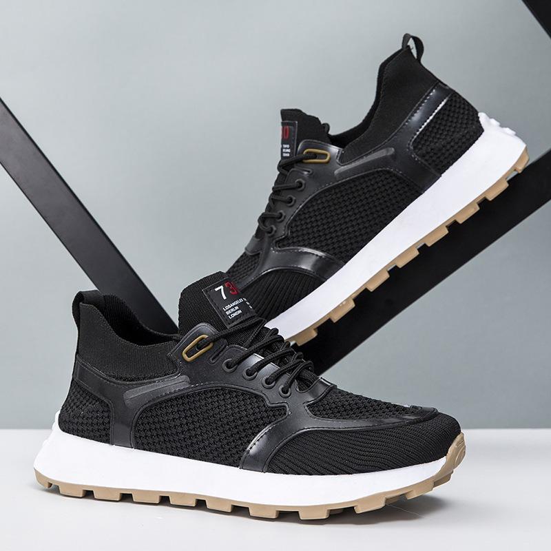 Sneakers Spring New Men's Shoes Shallow Mouth Shoes Simple Youth Outdoor Casual Running Shoes