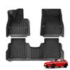 LUCKEASY Left Drive for AITO M5/Seres 5 2022-2024 TPE 3D Car All-Weather Floor Mats Trunk Pad Backrest Liner Accessories Black