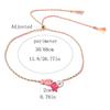 Colorful Bohemian Ceramic Fish Pendant Necklace for Women Adjustable Multicolored Rope Choker Jewelry for Summer Beach Vacation