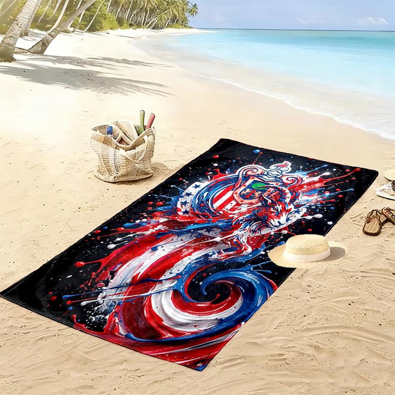 Chivas Guadalajara Print Beach Towel, Large Soft Quick Dry Towel for Beach Camping Swimming