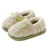 Cute cotton slippers women's bags and winter outer wear new indoor home thick-soled non-slip warm velvet cotton shoes