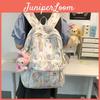 Stylish And Lightweight Nylon Backpack For Students In Melodic Colors Perfect For School Use