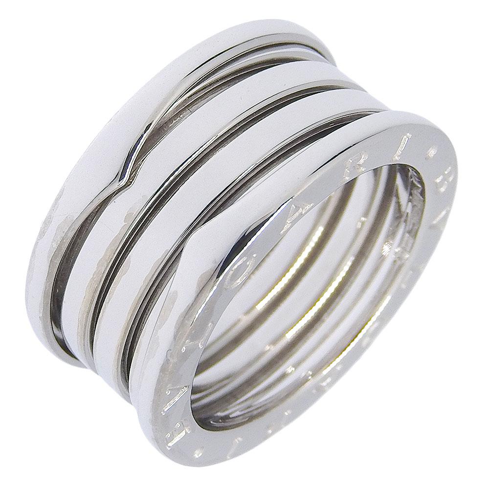 

BVLGARI B-Zero1 Ring Be zero one 4 bands K18 white gold #6.6(US Size) 9.9g Women Used