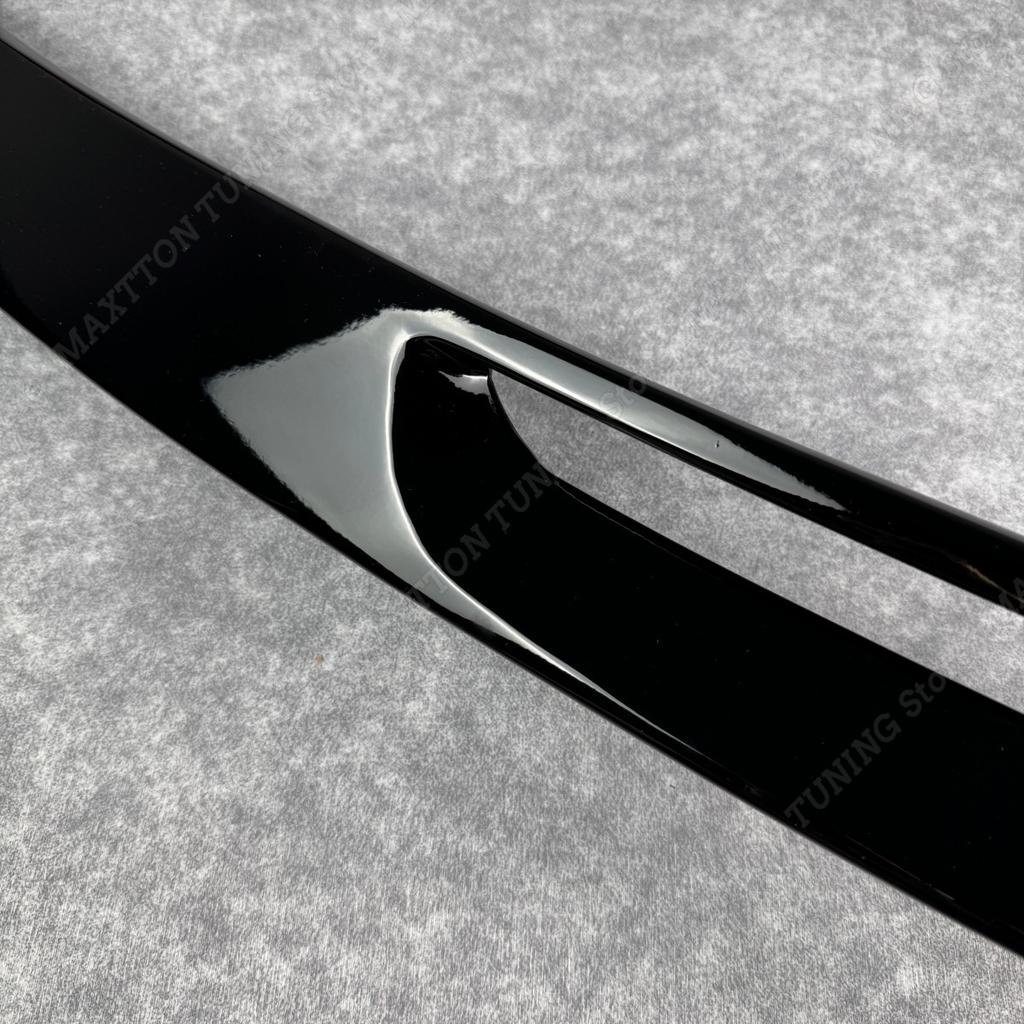 BHP2  Upgrade GTI Style Rear Spoiler Wing For Volkswagen Polo MK5 6R 6C 2009-2017 Rear Trunk Roof Wings Cap Extension Splitter Tuning