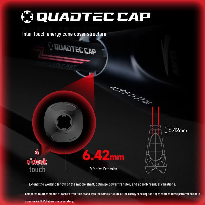 Anta Dingyin 1000 M46X Carbon Fiber Badminton Racket