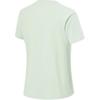 Li-Ning Fitness Series Simple Solid Color Round Neck Pullover Short Sleeve T-Shirt Women Tops Ice-Green ATSU490-6