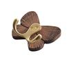 Butterfly, Solid Wood Hook, Creative, Black Walnut, Seamless Adhesive Hook, Coat Hook, Black Walnut, Door Hook, Beech Wood Coat Hook