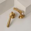 DOOROOM Luxury Brass Door Lock Modern Interior French Bedroom Door Handle Delicate Simple Room Living Room Furniture Hardware