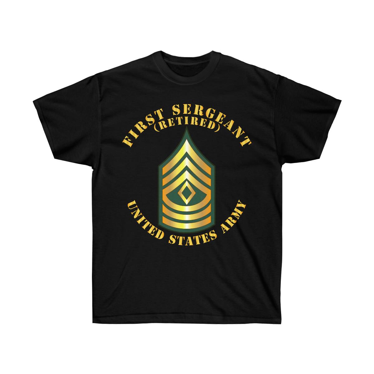 Classic - First Sergeant - 1SG - Retired Unisex T-Shirt S