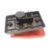 Versatile Electromagnetic Push Button Long Lasting Electromagnetic Switches User Friendly for Woodworking & Small Tools