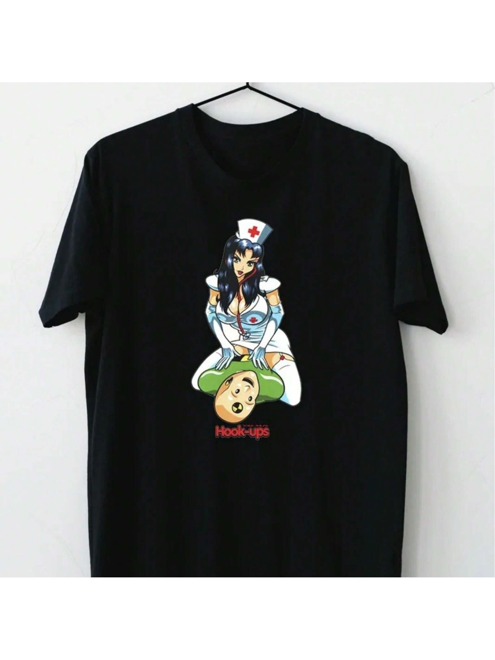 Hookups Skateboard CPR Nurse T-Shirt S-4XL S разноцветный