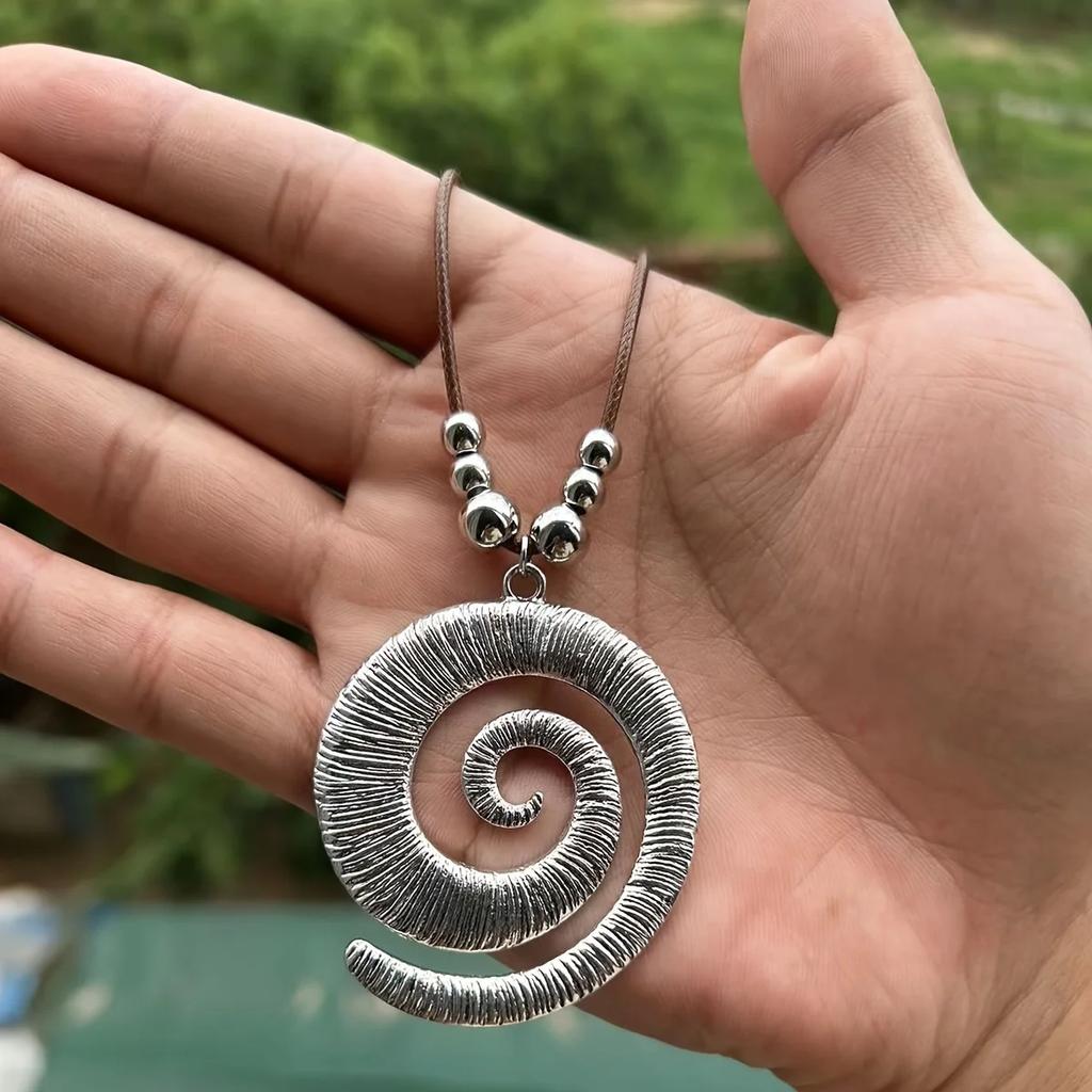 Retro Boho Ethnic Long Pendant Sweater Necklace Women Party Jewelry Gifts