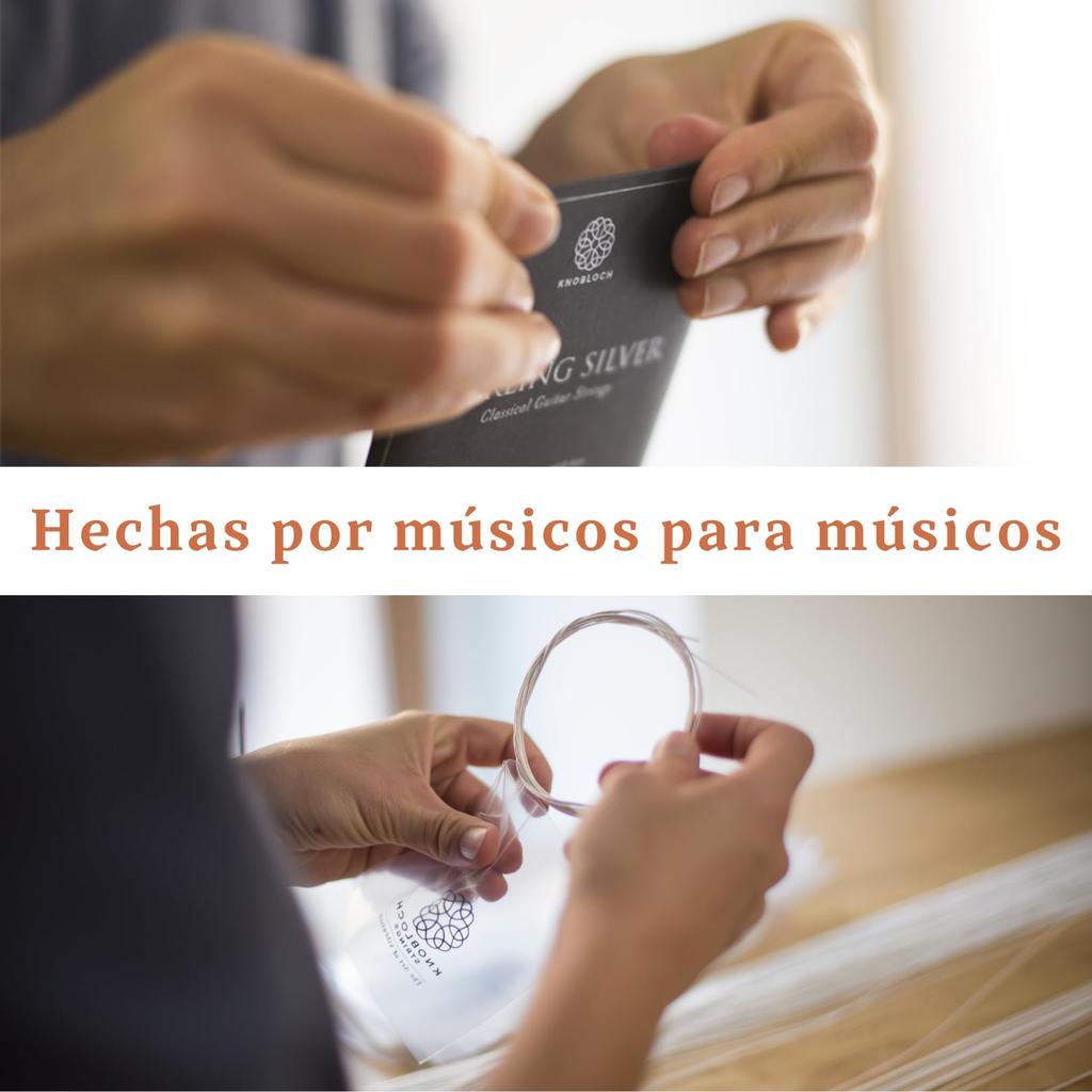 Knobloch Strings The Art of Vibration Erithacus Double Silver BI Medium Tension EDB33.5 33.5