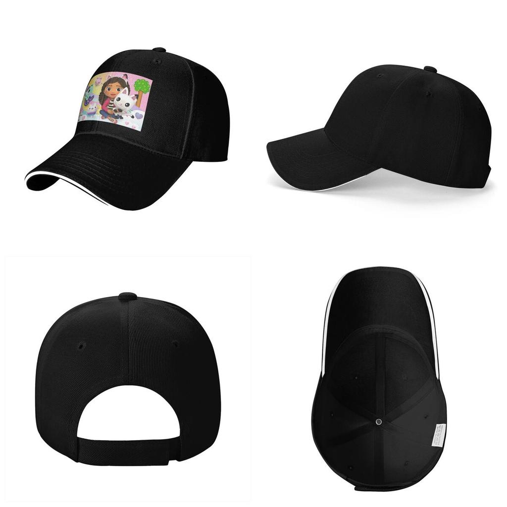 Nordic Gabby Cat Pandy Paws Cap Fashion Casual Baseball Caps Adjustable Hat Hip Hop Summer Unisex Baseball Hats Polychromatic
