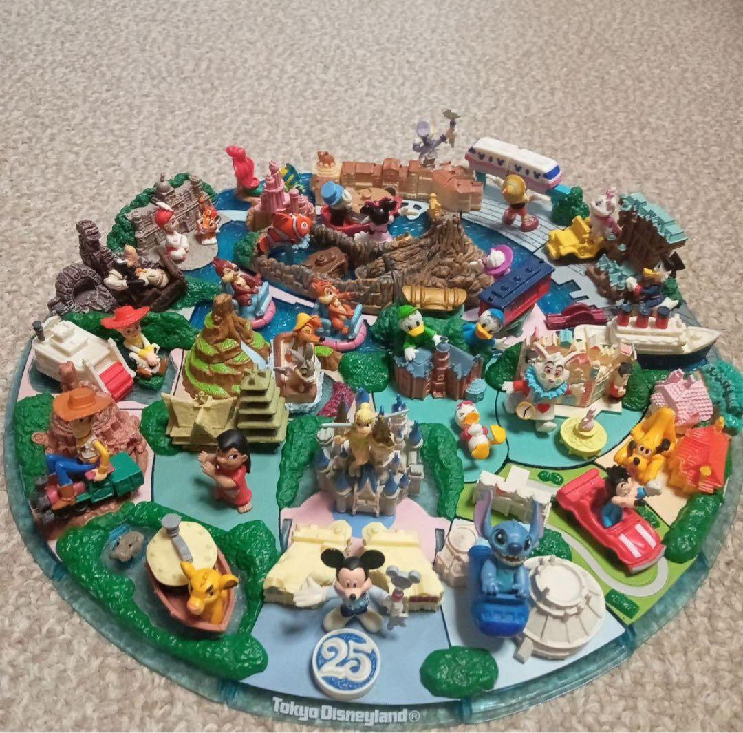 

[USED] Fully Complete Disney 25th Anniversary Diorama Figure Coca-Cola Sea & Land