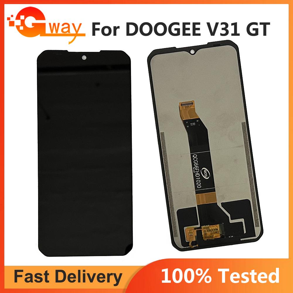 

LCD Screen and Digitizer Full Assembly For DOOGEE V31 GT