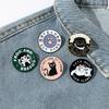 Claw Cat Adorable Style Alloy Pin Badge With Cute Design Animal