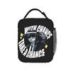 Vintage TEM Bluudude Forsakens Get in Now TEM Blue Dude Insulated Lunch Bag Leakproof Meal Container Cooler Bag Tote Lunch Box