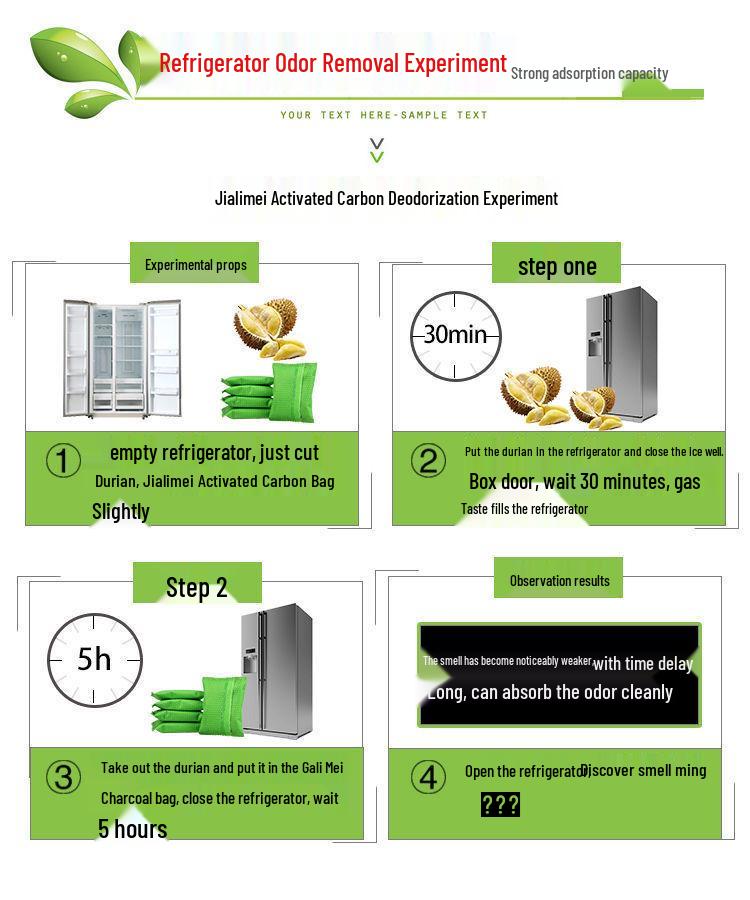 Bamboo Charcoal Bag for Odor and Formaldehyde Removal In Homes and Cars