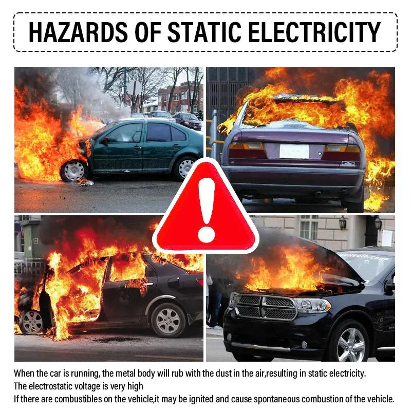 Automatický Antistatický Uzemňovací Pásek Pro Auto Antistatický Flexibilní Pásek Pro BMW E46 E90 F30 F10 F20 E60 E70 E39 E36 E87 X7 E92 GT G30