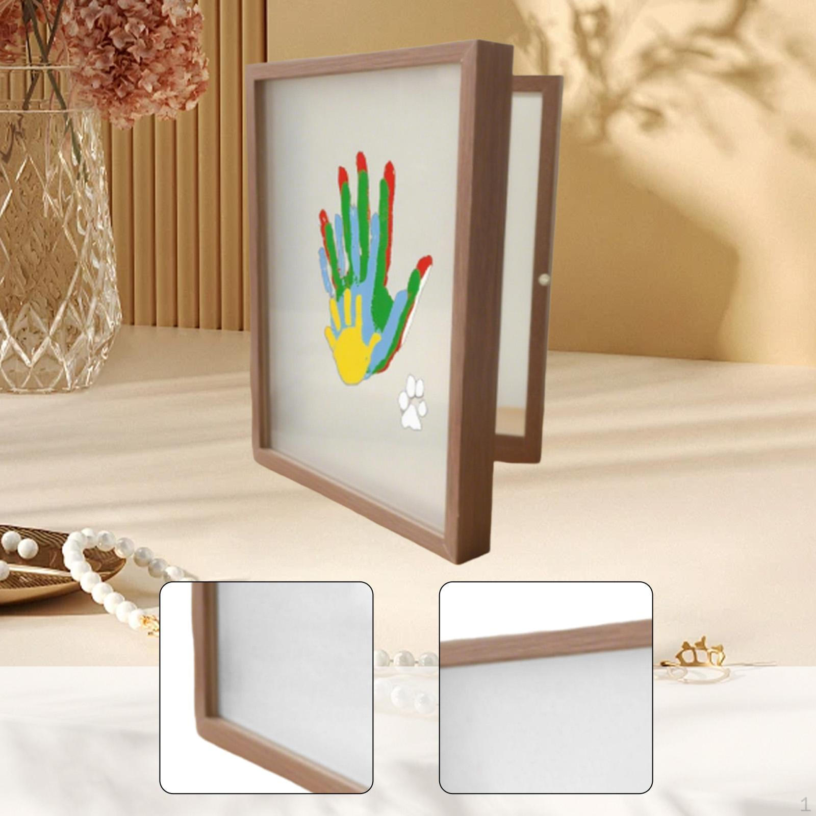 

Семейная рамка для фото с отпечатками рук, поделка своими руками, сувенир, дом, дерево, фотография для пары