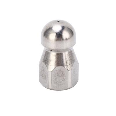 5000PSI High Pressure Washer Nozzle Pipe Dredging Cleaning Nozzle Stainless Steel Jetter Nozzle