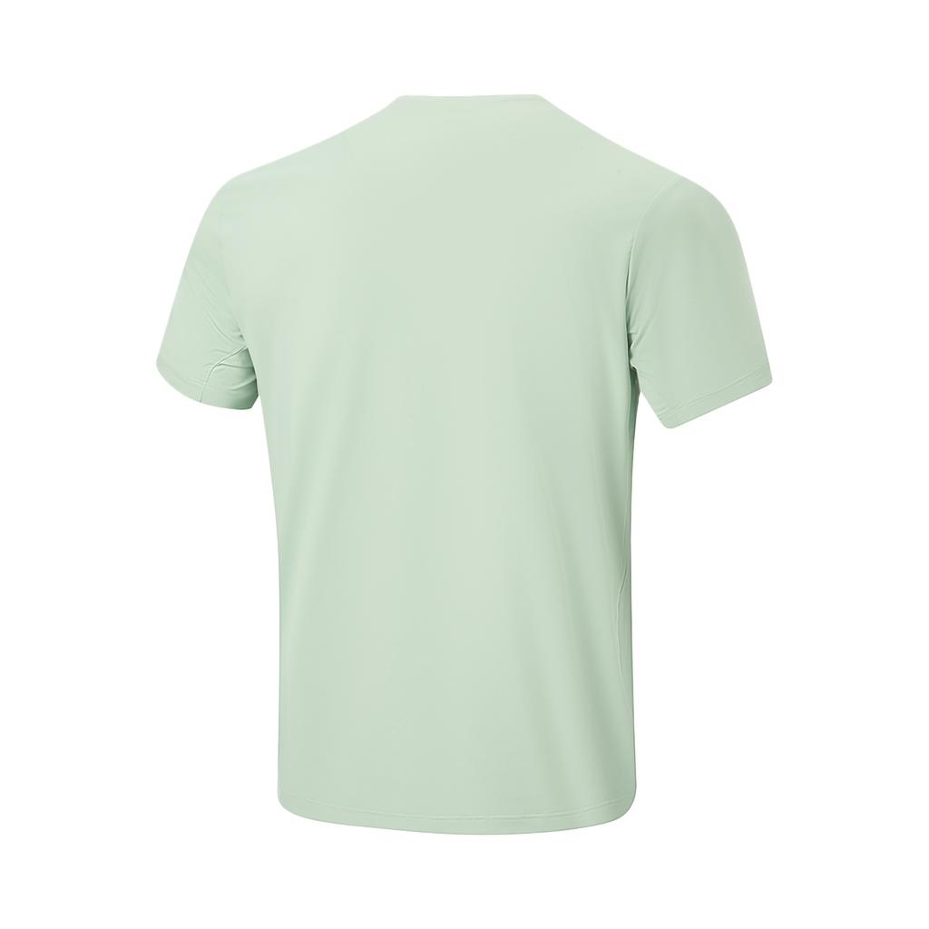 Li-Ning Fitness Series UV Resistant Quick Dry Cool Round Neck Short Sleeve T-Shirt Men tops ATSW195-2