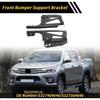1 Pair Front Bumper Support Bracket for Toyota Tacoma 2016-2021 Left Right Side Bumper Frame Support Retainer Bracket Hold Mount Set No.5327404040
