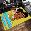 1pc Gracie's Corner2 Print Area Rug - Soft, Washable Non-Slip Indoor Mat for Office Chairs, Living Room, Home Office Decorative Rug