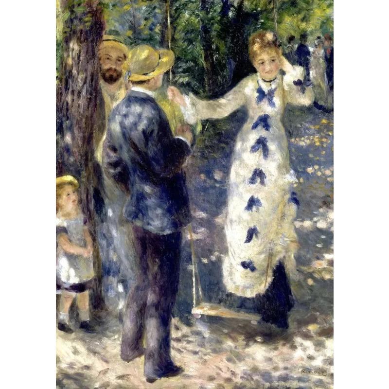 Canvas Painting Vintage Pierre Auguste Renoir Artworks Lunch of The Boating Party Art Poster Wall Prints Picture Room Home Decor