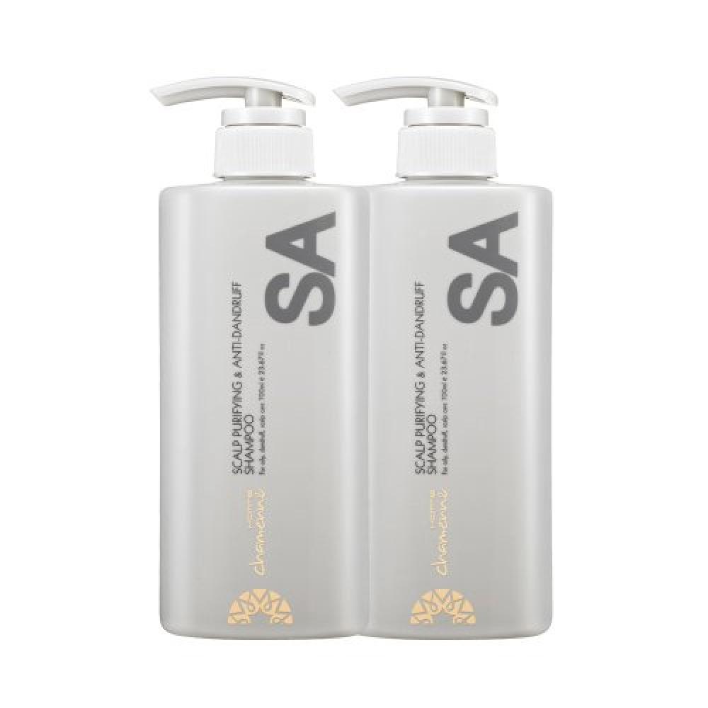 Mucota Chamenne Sa Shampoo 700mlx2  For Oily DAndruff And Scalp FREE