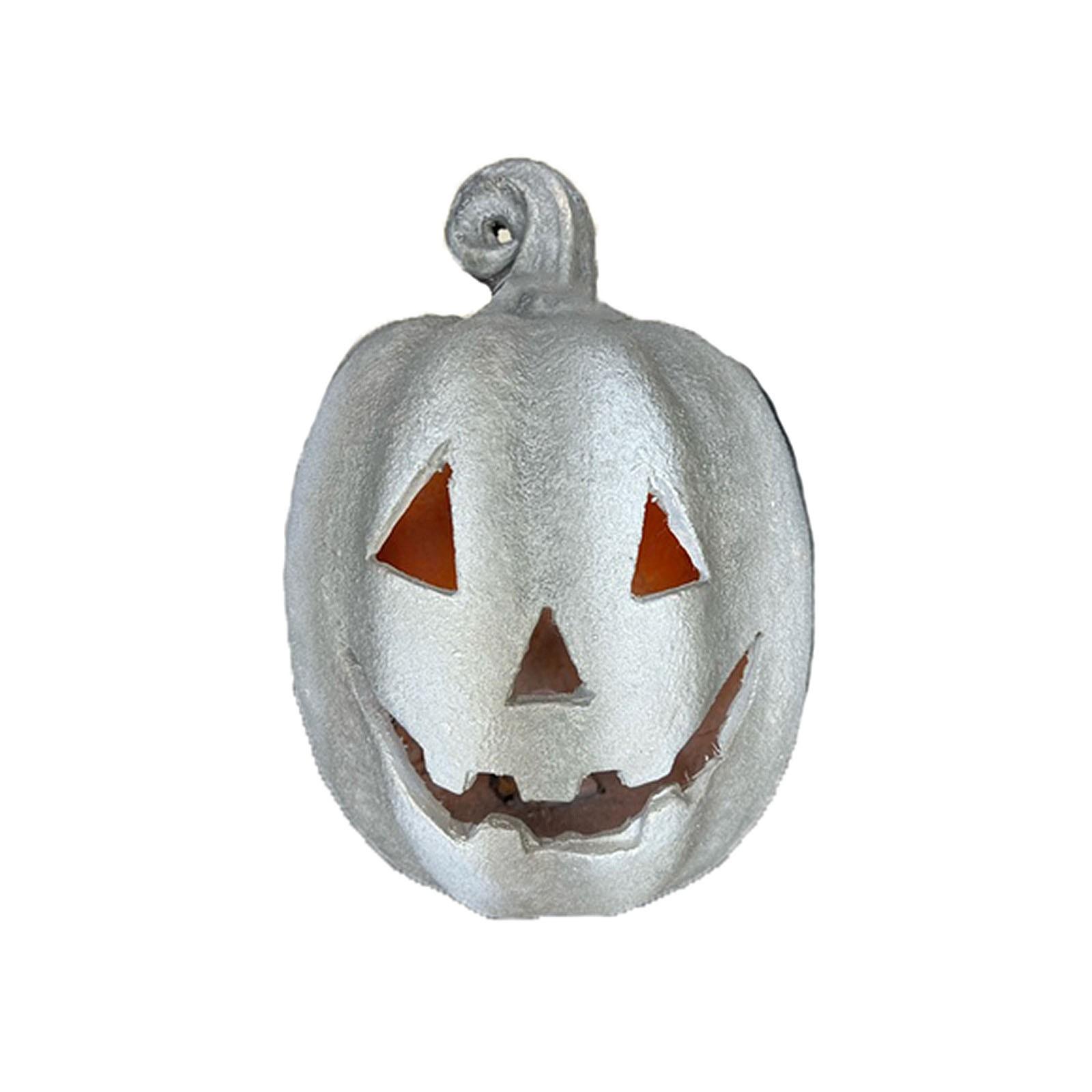 

Halloween Faux Concrete Pumpkin Decorative Ornaments One Size