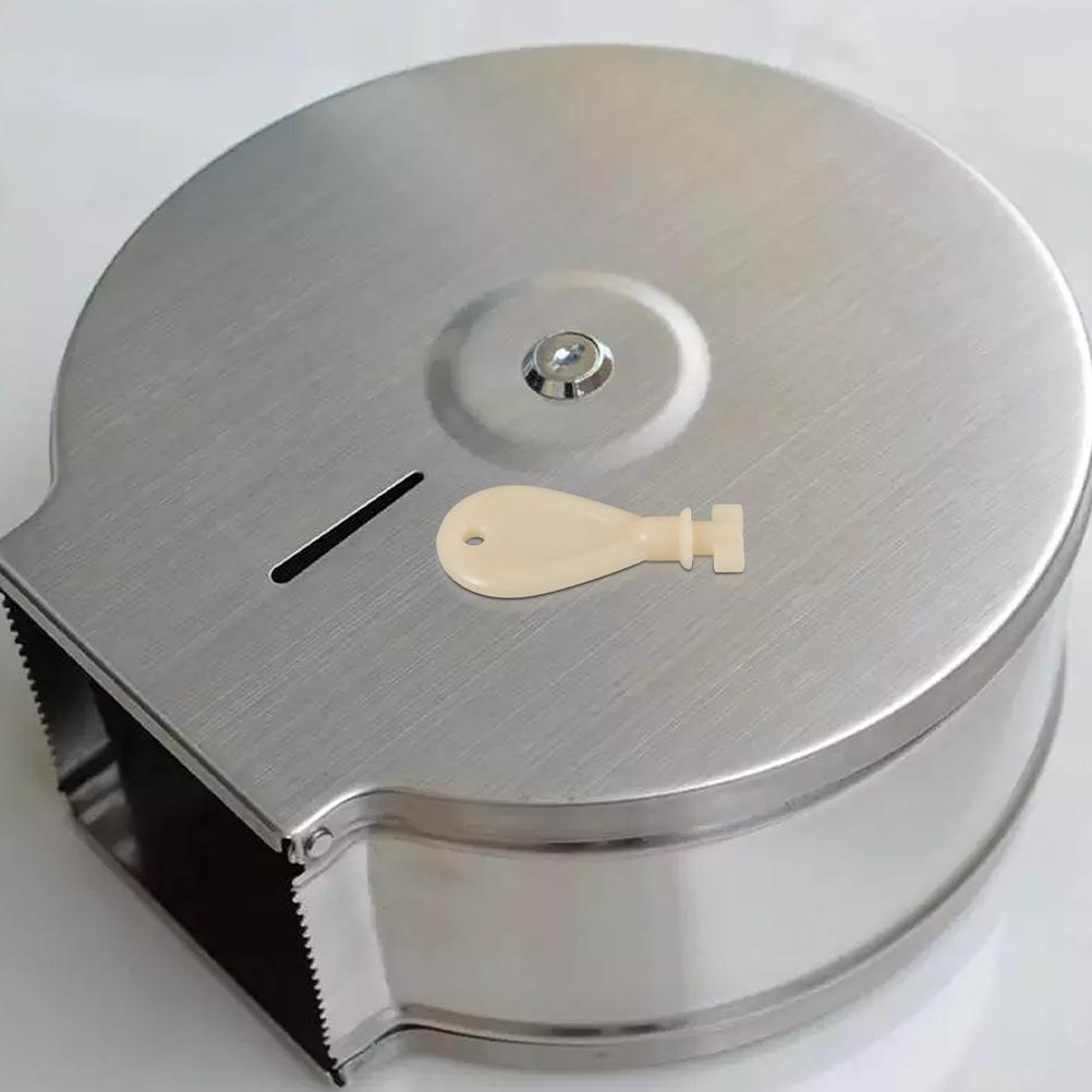  3 Pcs Tissue Box Key Paper Towel Plastic Toilet Commercial Dispenser Keys Replace Replacement Abs Hand