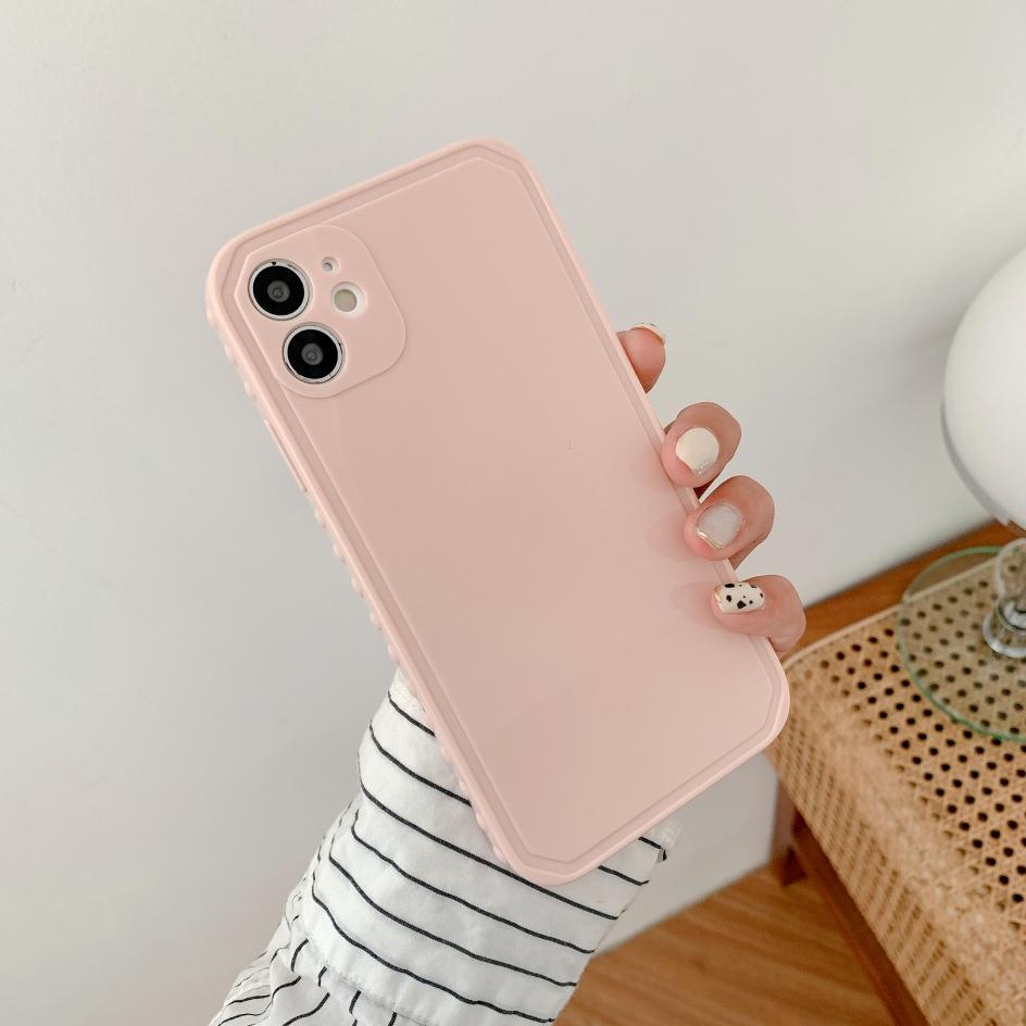 

Прямоугольный чехол с боковой точкой для iPhone 14 13 12 11 Pro MAX XR X XS, роскошный чехол для iPhone 7 8 Plus, силиконовый прозрачный чехол iPhone 14 Plus