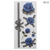 Temporary Tattoo Sticker Body Art 3D Butterfly Rose Feather Tattoo Waterproof