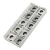 10 Pcs/Set Spacers Carbide Holder Tool Parts Shim Seats