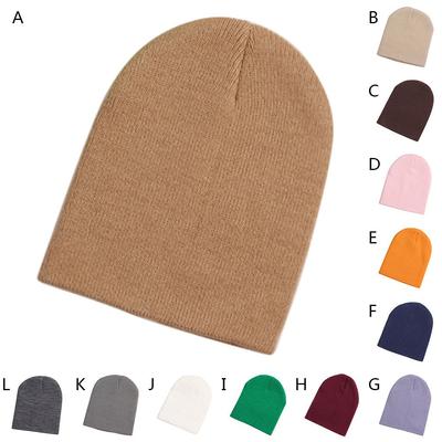 Baby Mütze Junge Mädchen Weiche Mütze Kinder Winter Warm Kinder Strickmütze