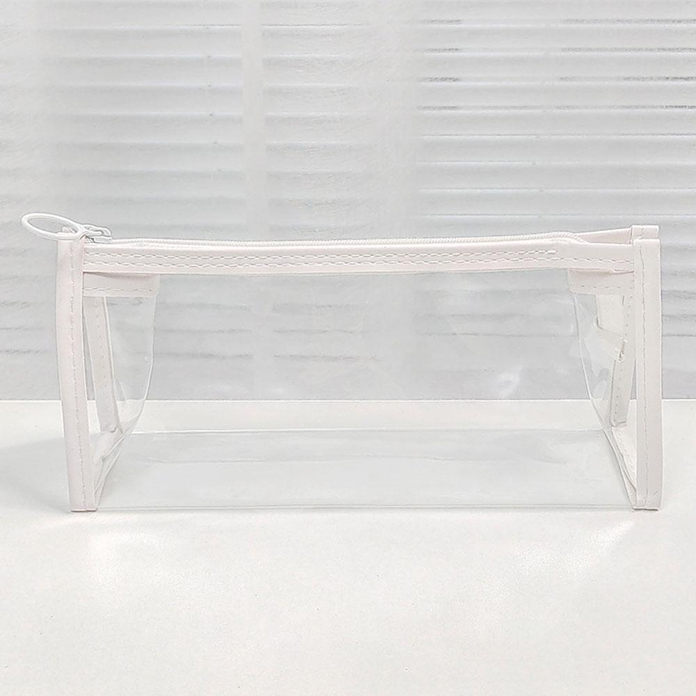 Farbe Transparent Lagerung Tasche Einfache Ins Girly Herz Make-Up Tasche Hochwertige Desktop Lagerung Schreibwaren Tasche Stift Tasche