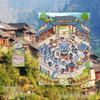 3D Large-Scale Scenery Sticker: DIY Visual Stacking Miniature Scene, No Cutting Needed