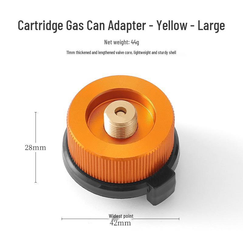 Locking Camping Gas Canister Adapter & Stove Converter