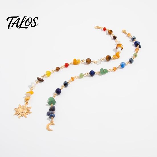 Summer Vacation Hair Decor Boho Chain with Vintage Pendent, Decorative Charms, Tropical Styling Tools Jewelry, Accessories for Women Hairstyles