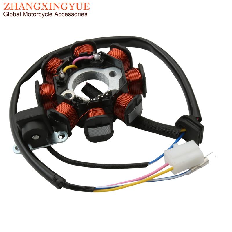 Scooter Coil Magneto Stator For Kymco Agility 125 R16 Agility125 RS Like 125 Agility 150 31120-LFC3-E10 4T