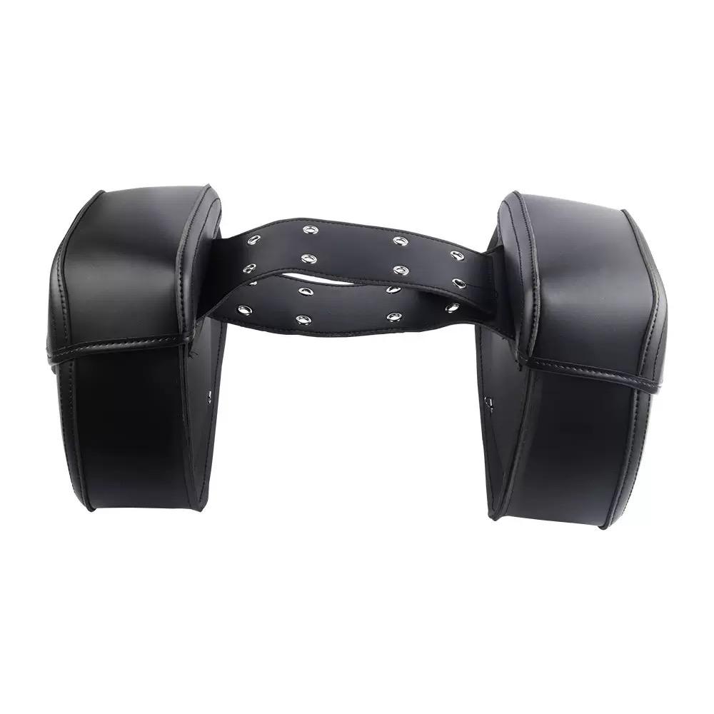 Password Lock Motorcycle Saddlebags Side Tool Storage Saddle Bags Universal for Harley Kawasaki Suzuki Yamaha Cruiser Bobber