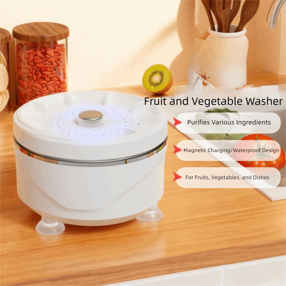 Multifunctional Fruit Vegetable Cleaning Machine Effortless Cleansing Meat Sterilizer  Kitchen Use